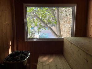Sun deck - Hôtel de la Plage Mahogany (Cassis)