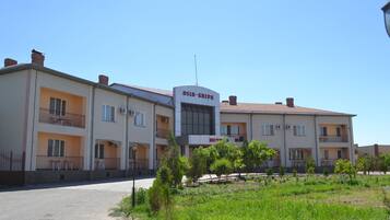 Majoituspaikan julkisivu