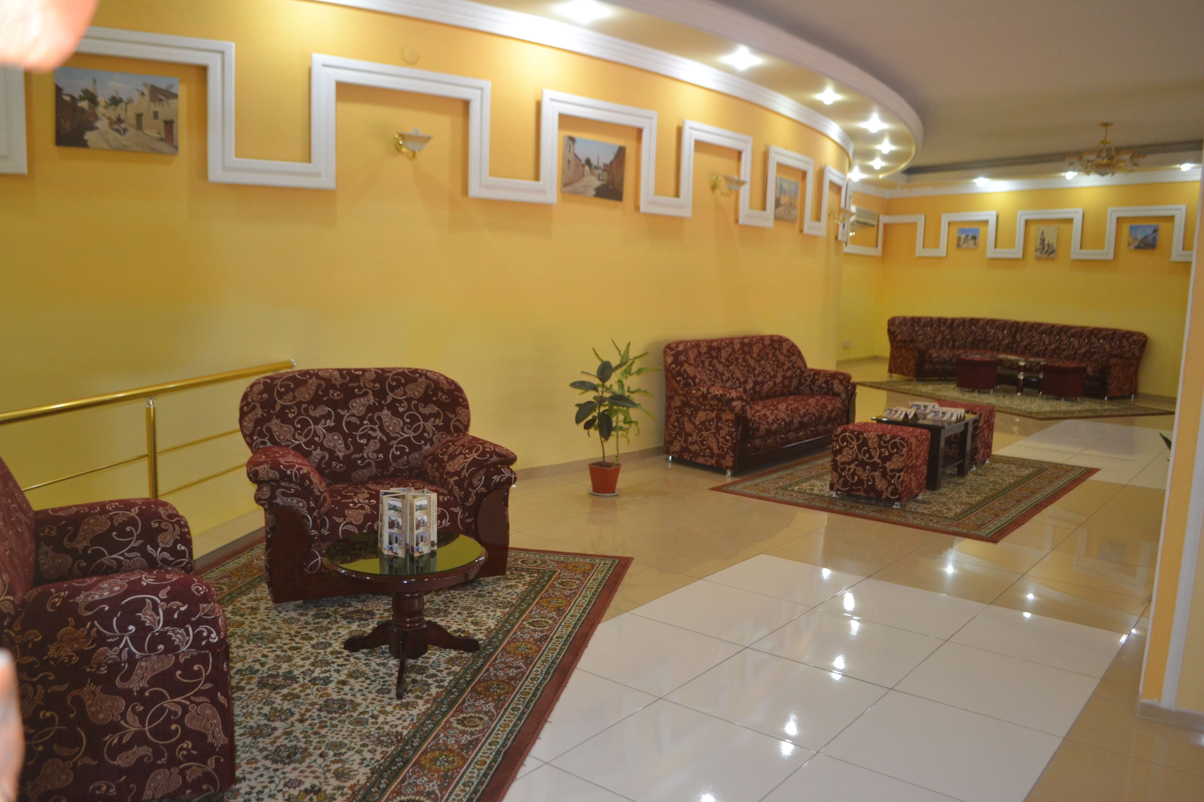 Lobby sitting area