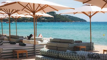 Beach nearby, white sand