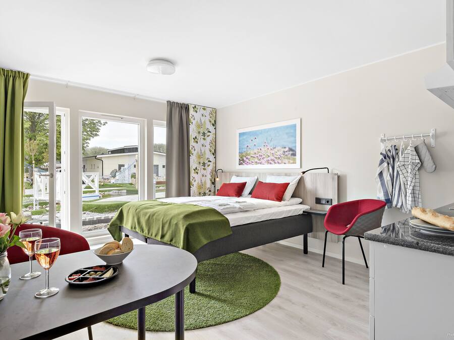 Kamer, 1 twee- of 2 eenpersoonsbedden, kitchenette (Incl. Towels, Sheets, Cleaning) | Babybedden, gratis wifi