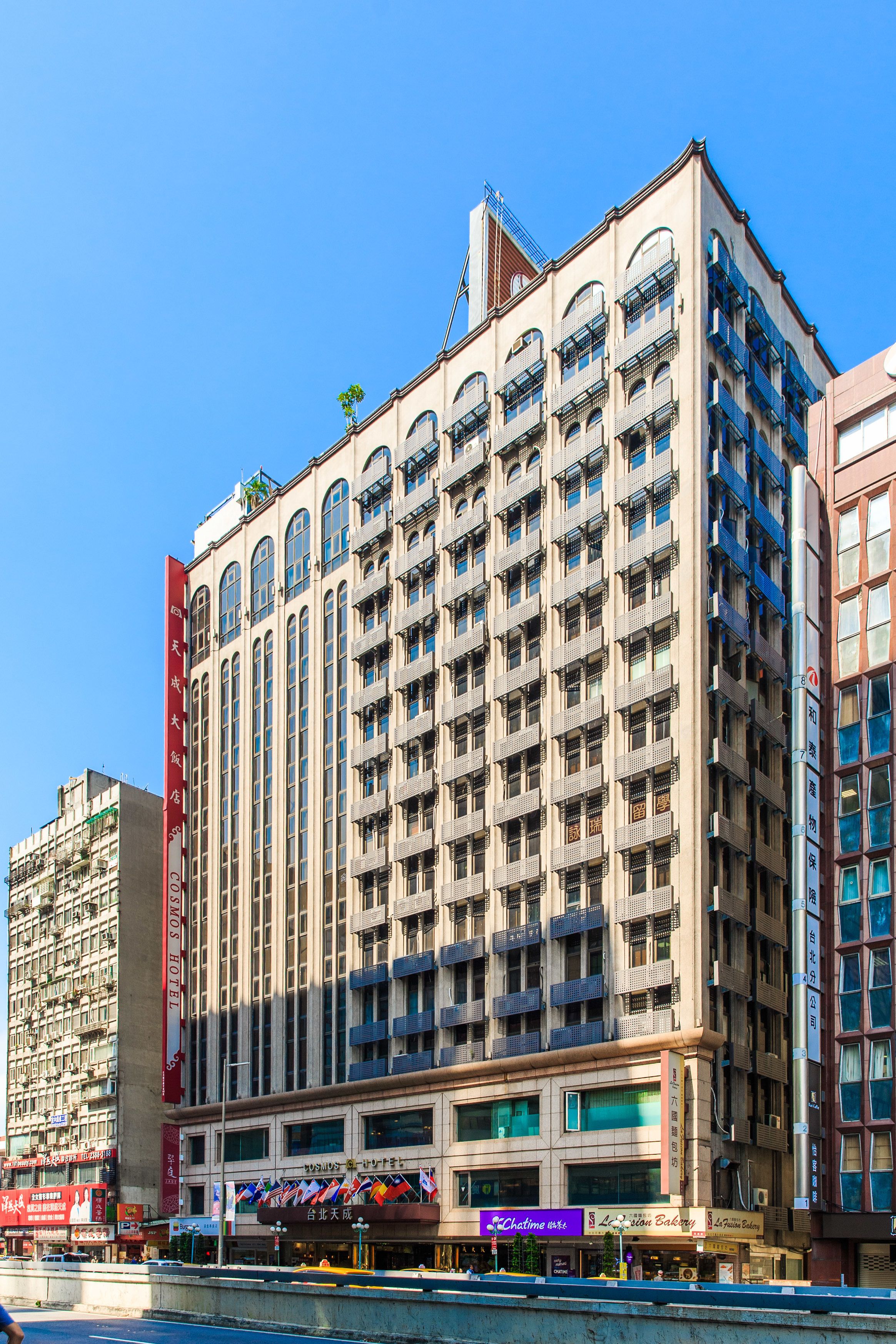 Fachada del alojamiento