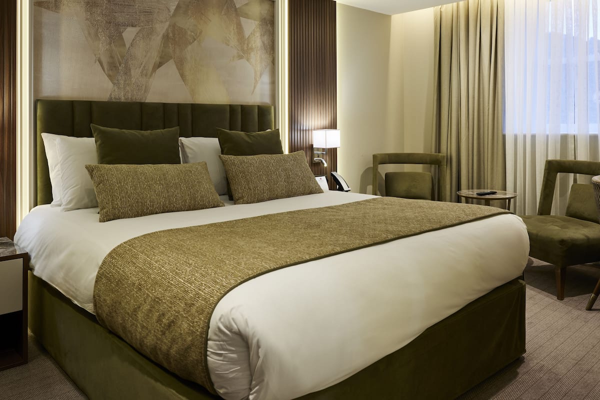 1 slaapkamer, luxe beddengoed, bedden met traagschuimmatras