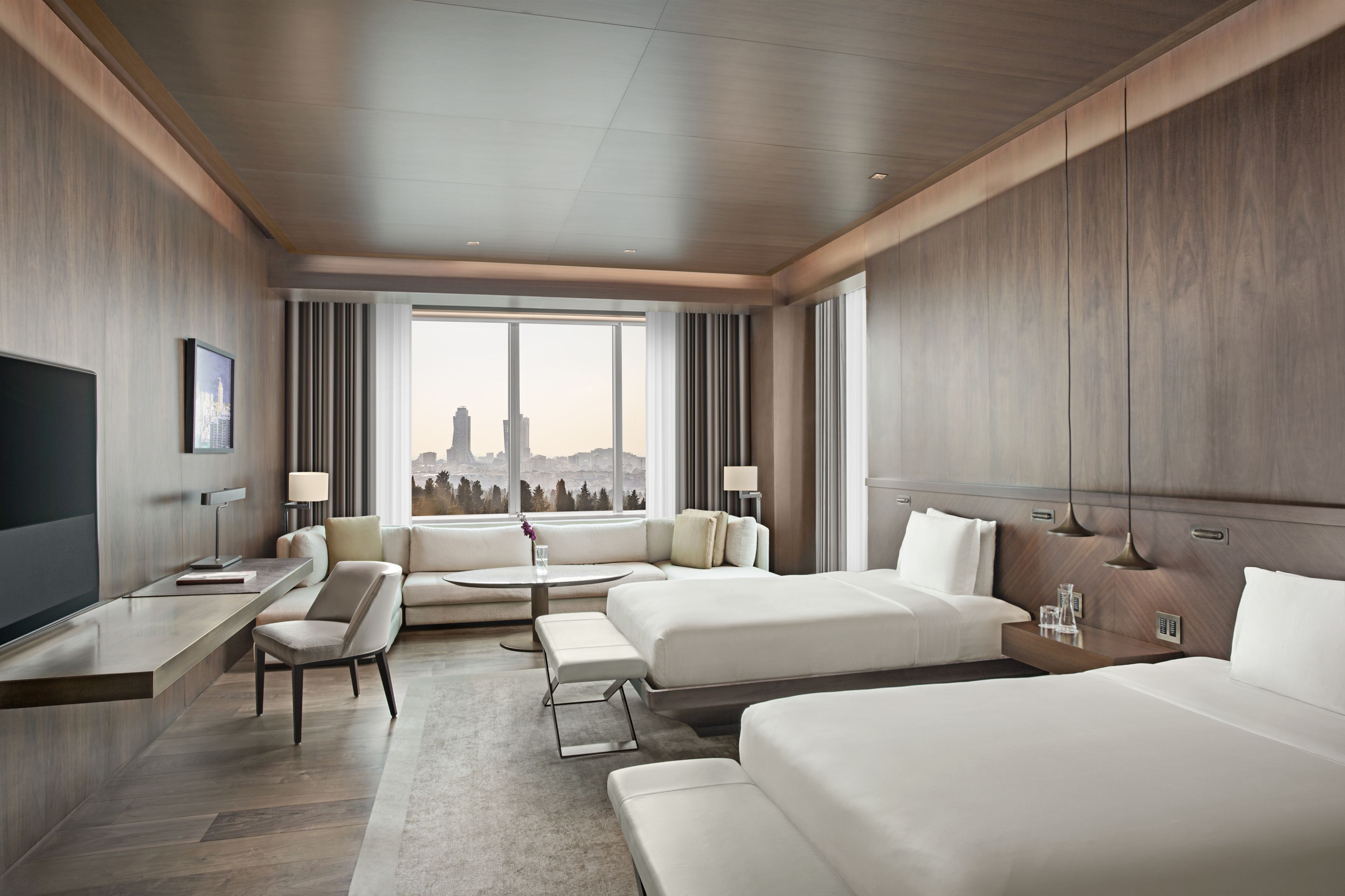 Premium bedding, minibar, in-room safe, soundproofing