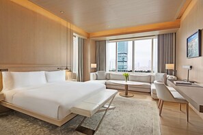 Premium bedding, minibar, in-room safe, soundproofing