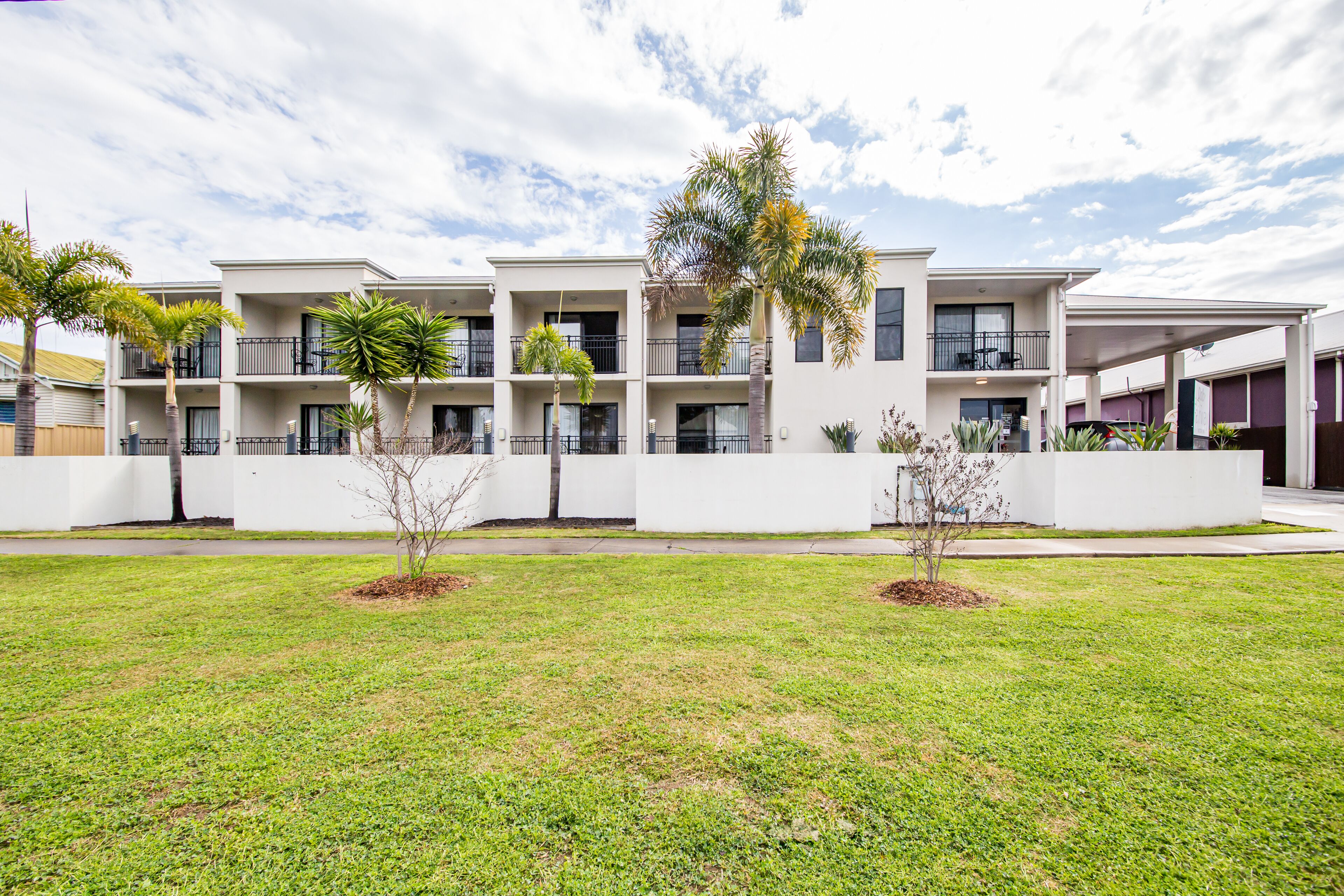 Façade de l’hébergement