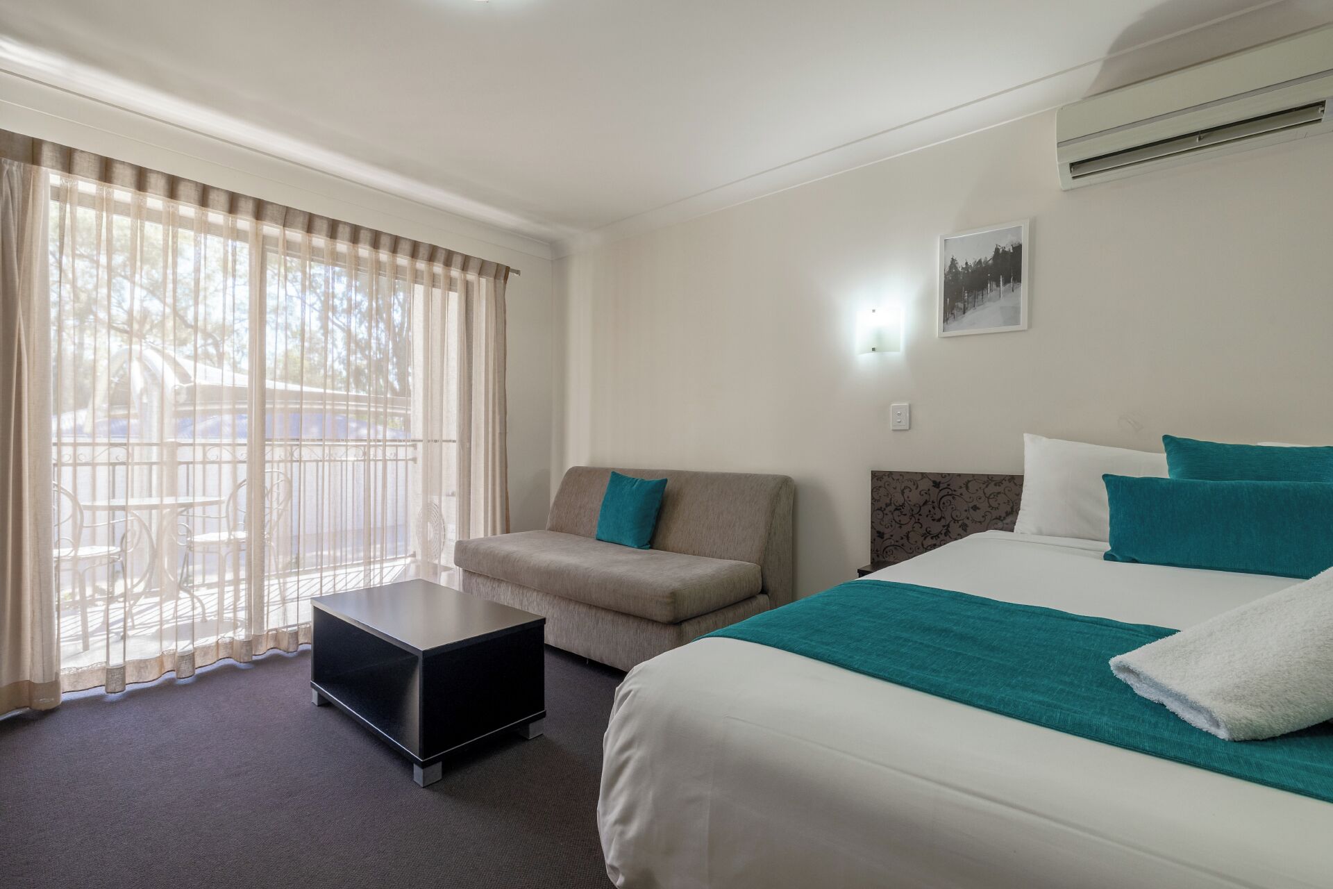 Chambre Premium, balcon, vue fleuve (Queen Room)