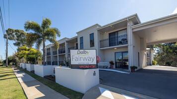 Overnatningsstedets facade