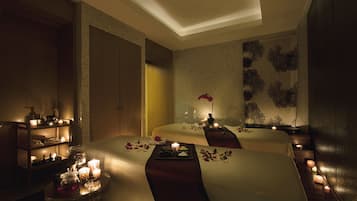 Couples treatment room(s), sauna, hot tub, body treatments, hydrotherapy