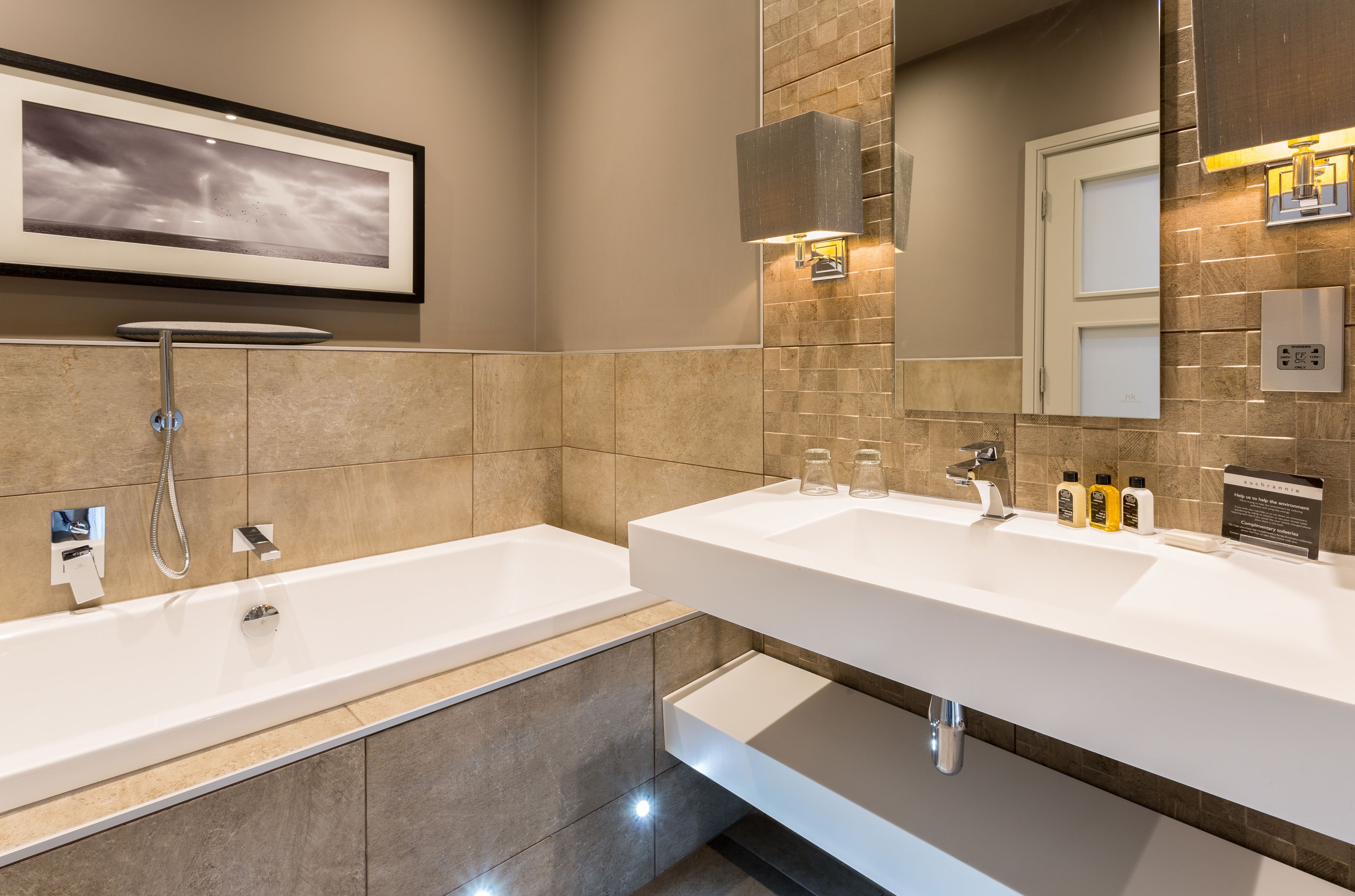 resort executive suite | bathroom | free toiletries, hair dryer, towels, soap