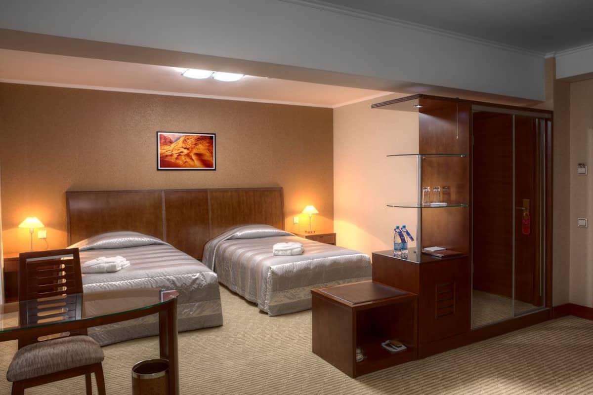 Premium bedding, minibar, in-room safe, desk