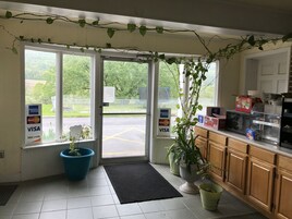 Interior entrance
