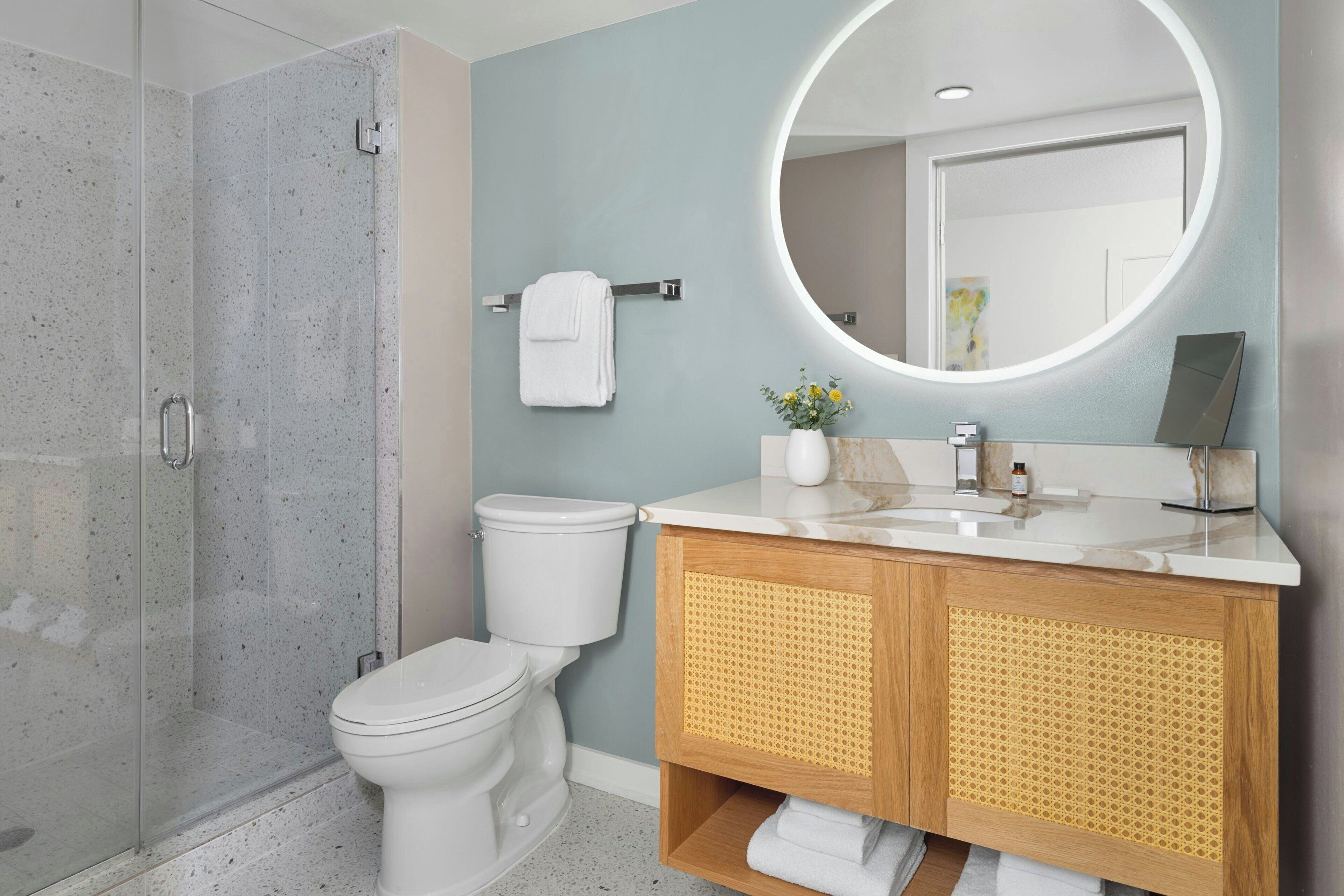 suite, 2 bedrooms, non smoking | bathroom | shower, free toiletries, hair dryer, towels