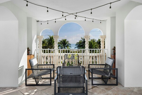 Terrasse sur le toit