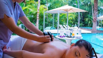 Couples treatment room(s), steam room, body treatments, hydrotherapy