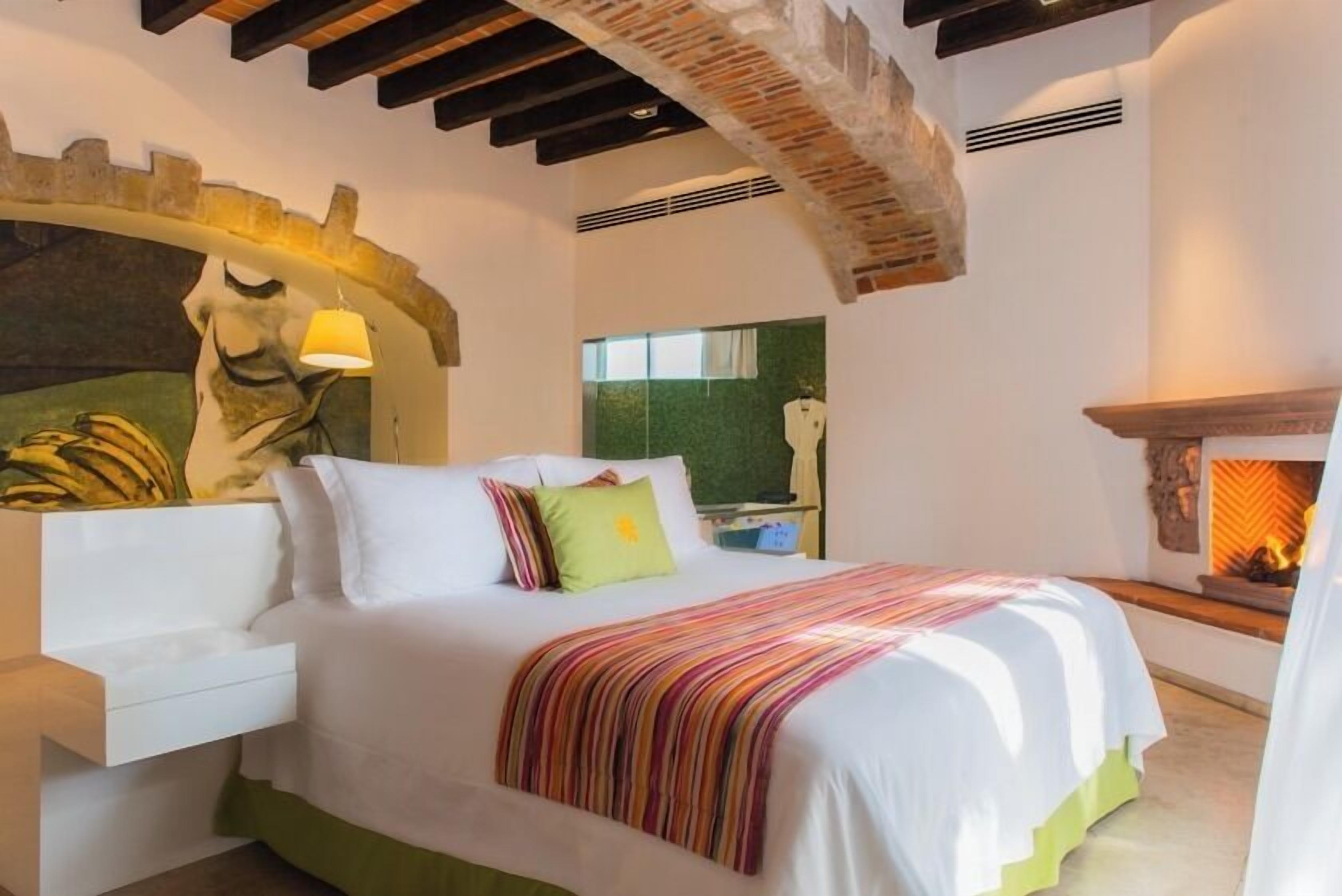 Master suite with bathtub and terrace | Premium bedding, down comforters, free minibar items, in-room safe