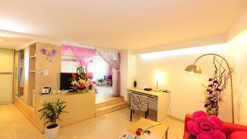In-room safe, desk, blackout curtains, soundproofing