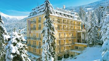 Majoituspaikan julkisivu