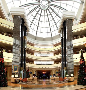 Sitteområde i lobbyen