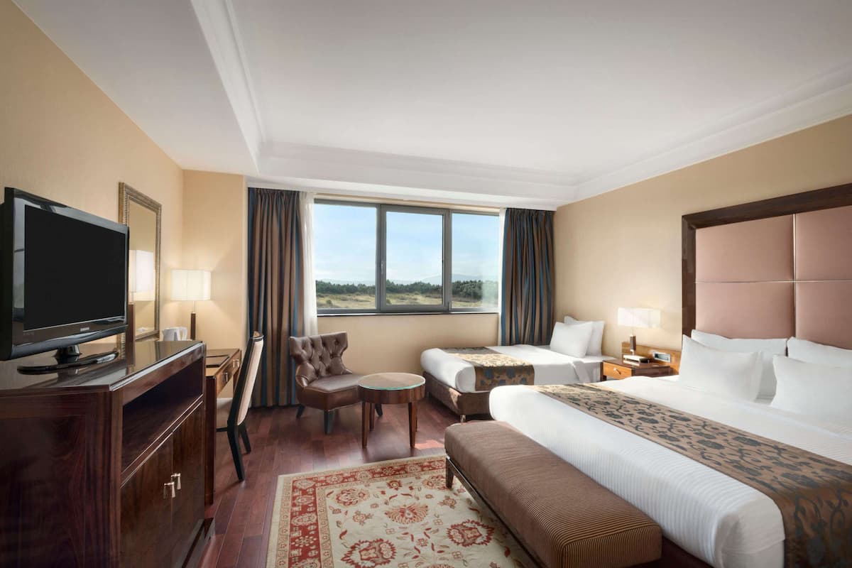 premium bedding, minibar, in-room safe, desk