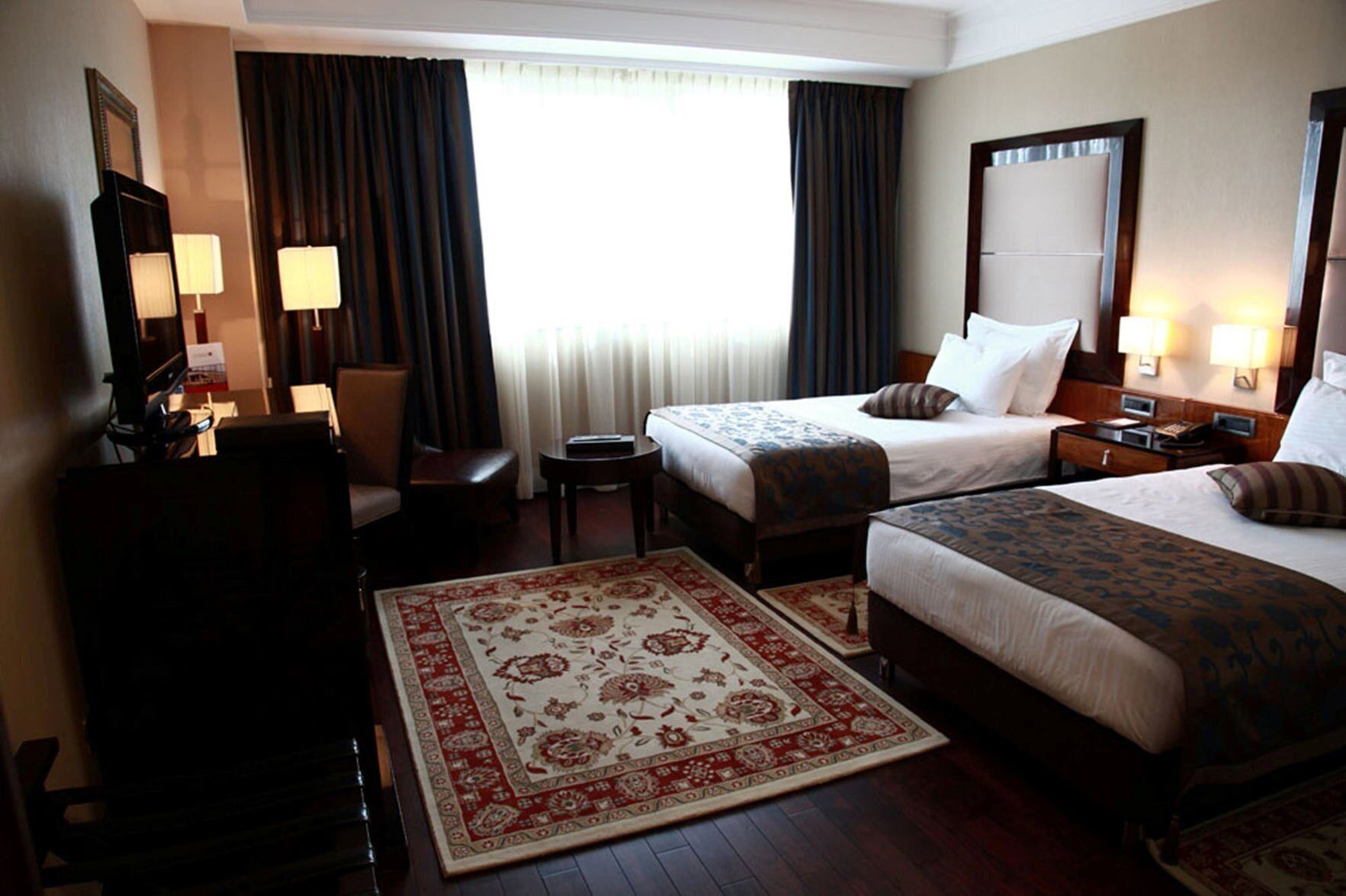 Premium bedding, minibar, in-room safe, desk