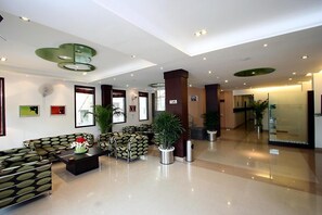 Sala de estar en el lobby