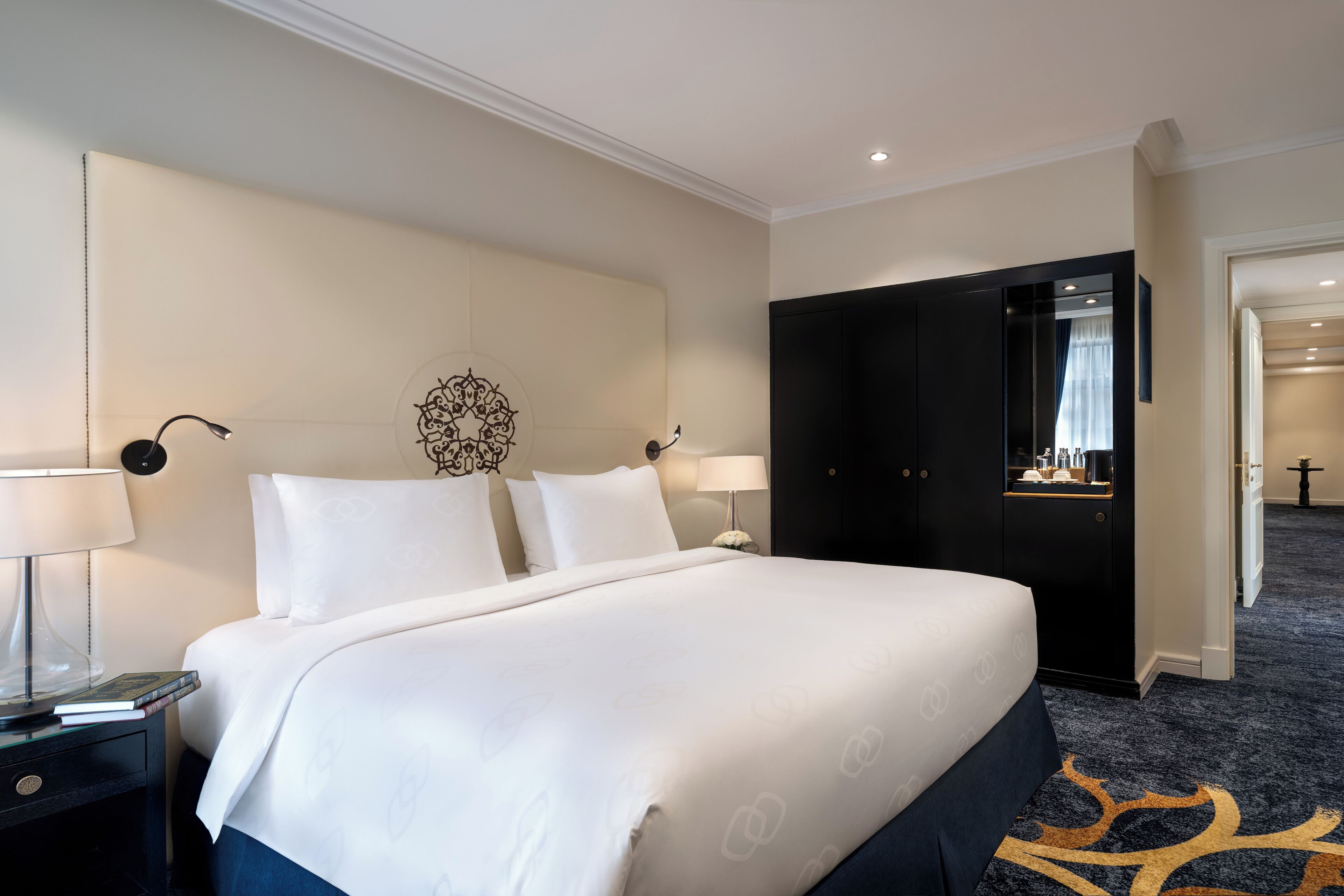 Family Suite, Multiple Beds | Premium bedding, free minibar, in-room safe, desk