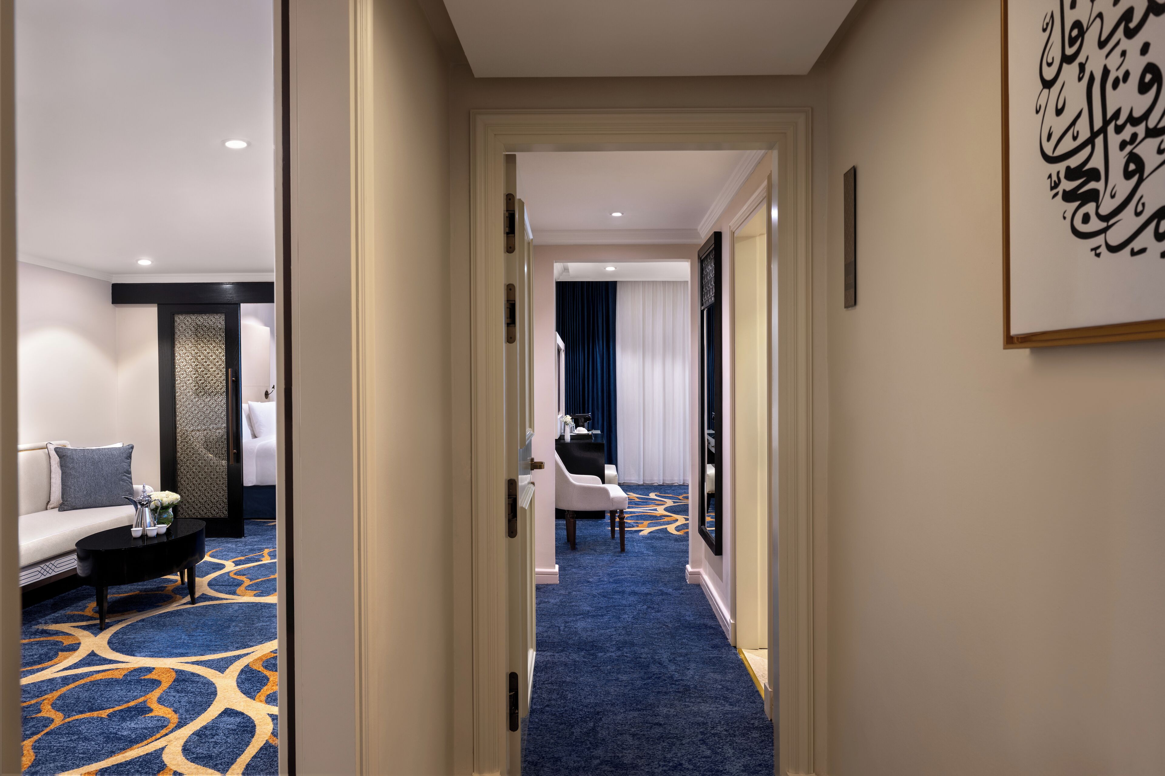 Premium bedding, minibar (free items), in-room safe, desk