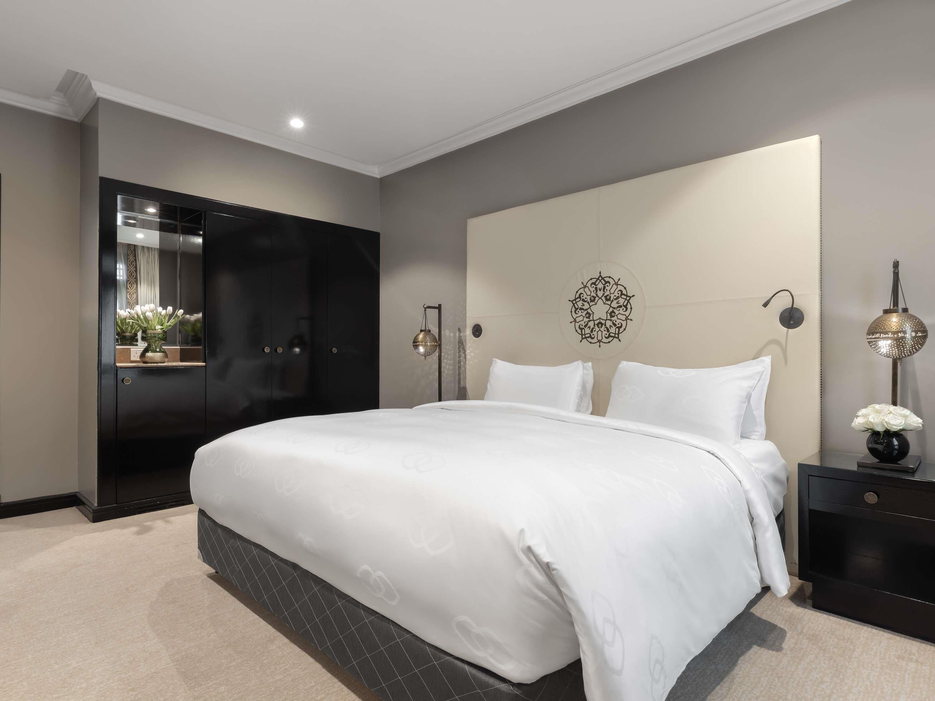 總統套房, 1 張特大雙人床 | 高級寢具、免費迷你吧、客房內保險箱、書桌