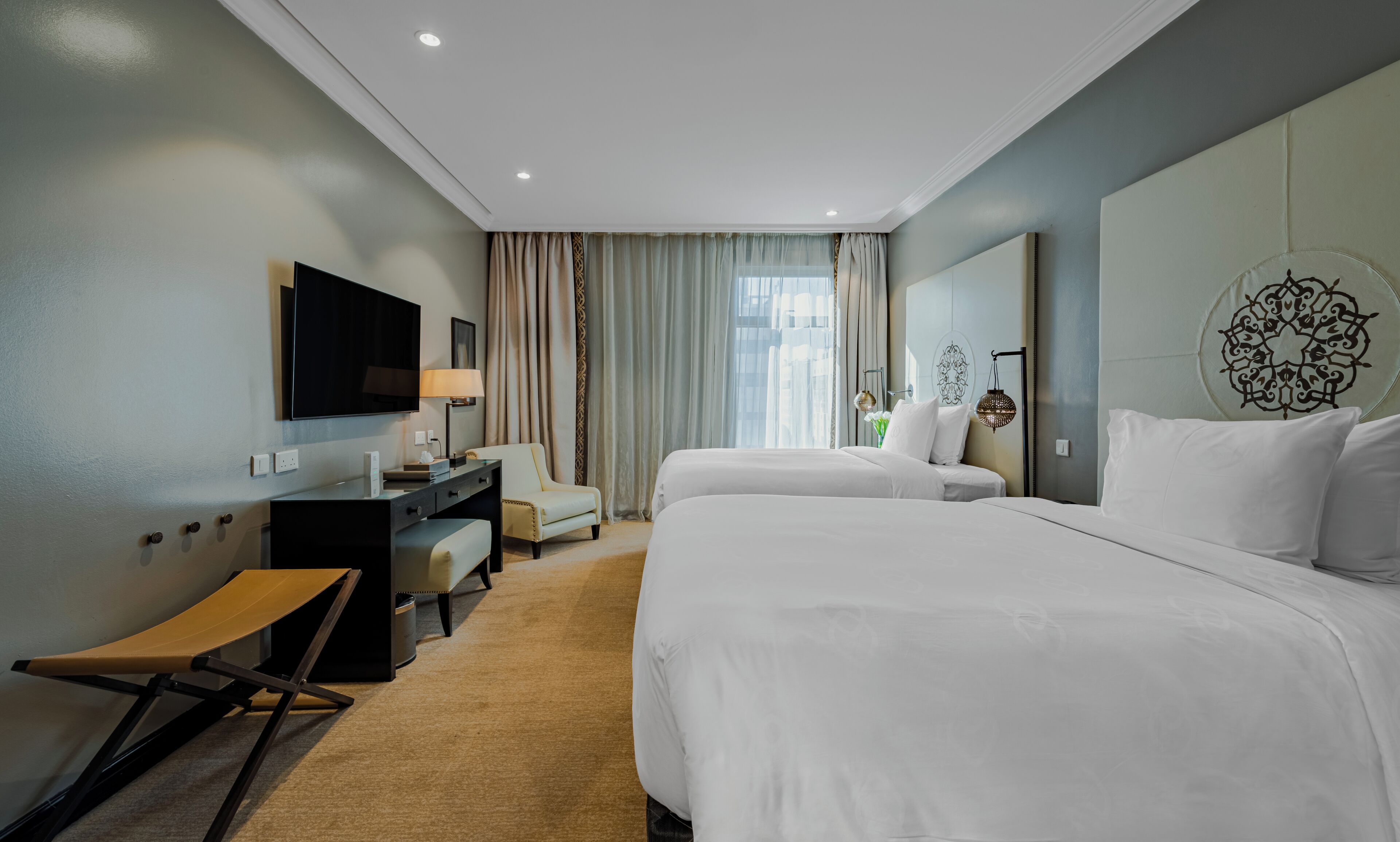 junior suite | 1 bedroom, premium bedding, free minibar, in-room safe