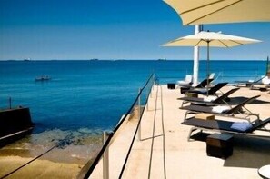 Beach/ocean view - Tre Merli Beach Hotel (Trieste)
