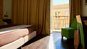 1 slaapkamer, luxe beddengoed, een minibar, een kluis op de kamer