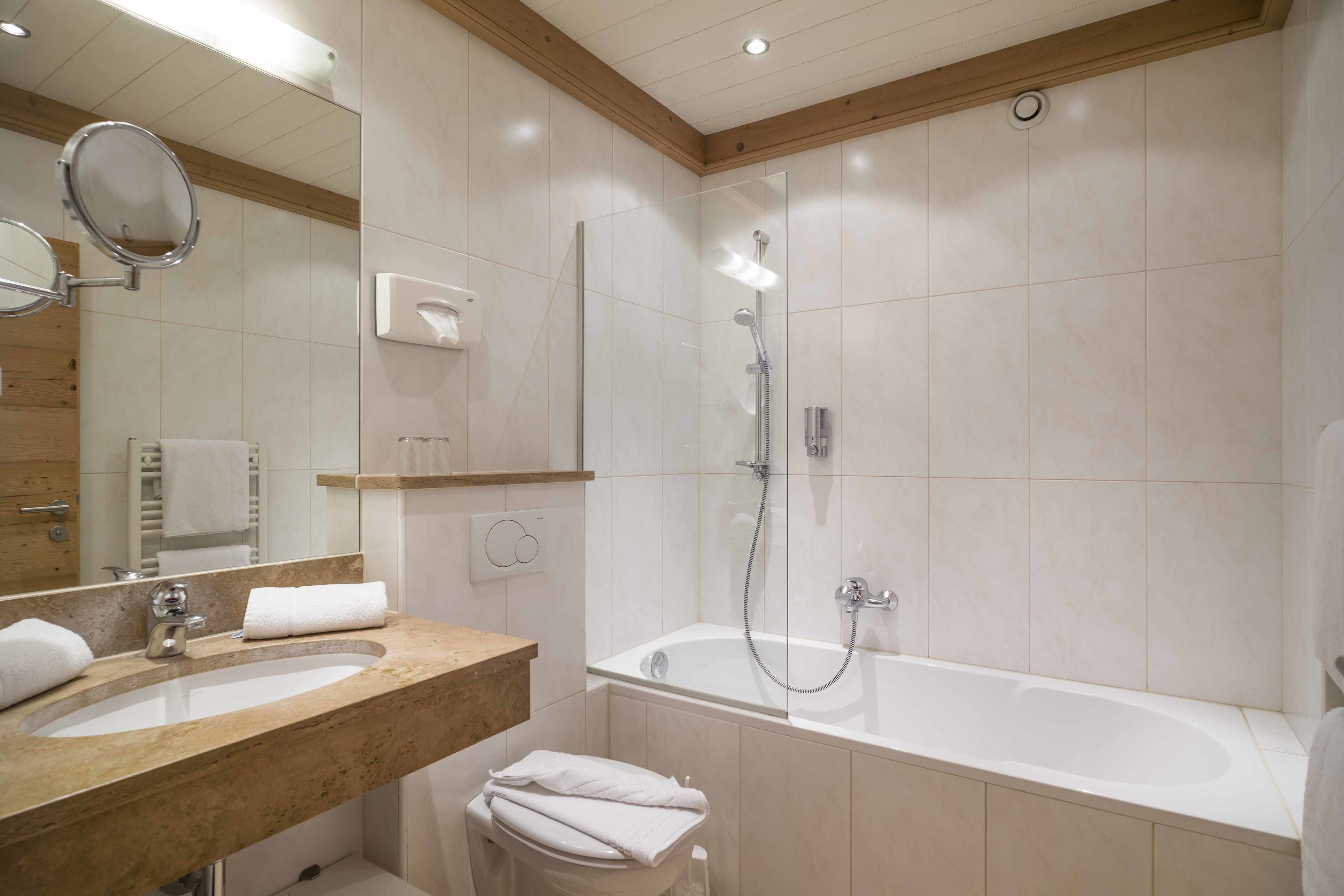 free toiletries, hair dryer, dressing gowns, towels