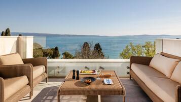 Suíte júnior (panoramic view) | Terraço/pátio