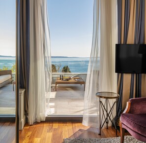 Junior Suite (panoramic view) | View from room - Hotel Park (Split)