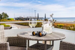 Suite Junior, pemandangan laut (Balcony) | Balkon