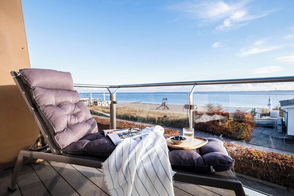 Junior Suite, Sea View, Beachside (Loggia) | Balcony view