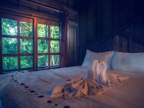 Baumhaus, 1 King-Bett, Bergblick