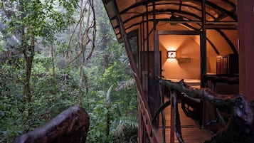 Baumhaus, 2Â Queen-Betten, Bergblick | Ausblick vom Zimmer