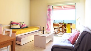 家庭平房, 1 间卧室, 海景, 临海 | 住宿内部