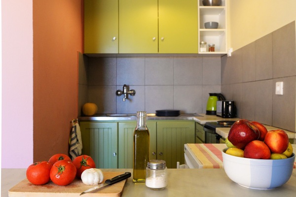Family Bungalow, 1 Bedroom, Sea View, Sea Facing | Private kitchen | Coffee/tea maker, fridge, oven, stovetop