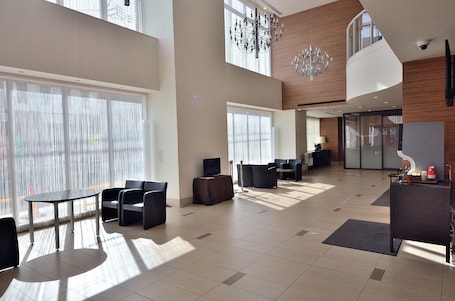 Lobby sitting area. Dormy Inn Hirosaki Natural Hot Spring