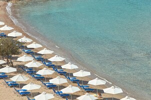 Private beach, beach volleyball, beach bar, fishing