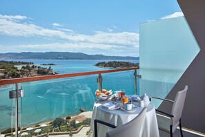 Camera doppia, vista mare | Balcone