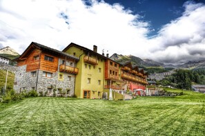 Voorkant van accommodatie