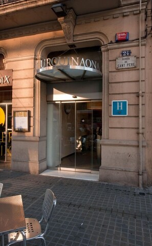 Entrada al alojamiento