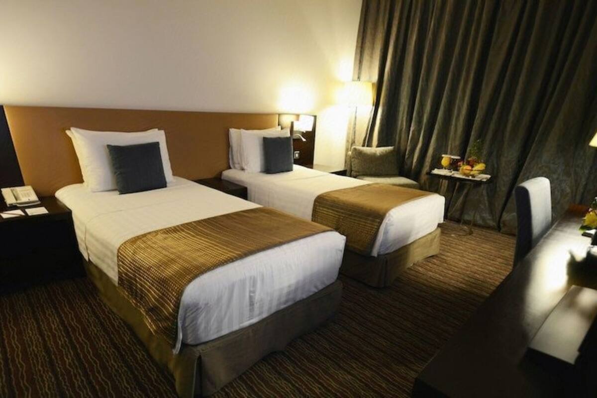 Egyptian cotton sheets, pillowtop beds, minibar, in-room safe