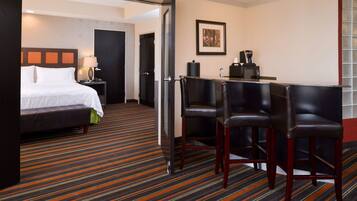 Pillowtop beds, individually furnished, desk, blackout drapes