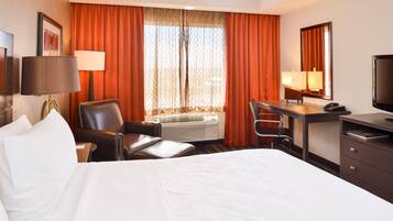 Pillowtop beds, individually furnished, desk, blackout drapes