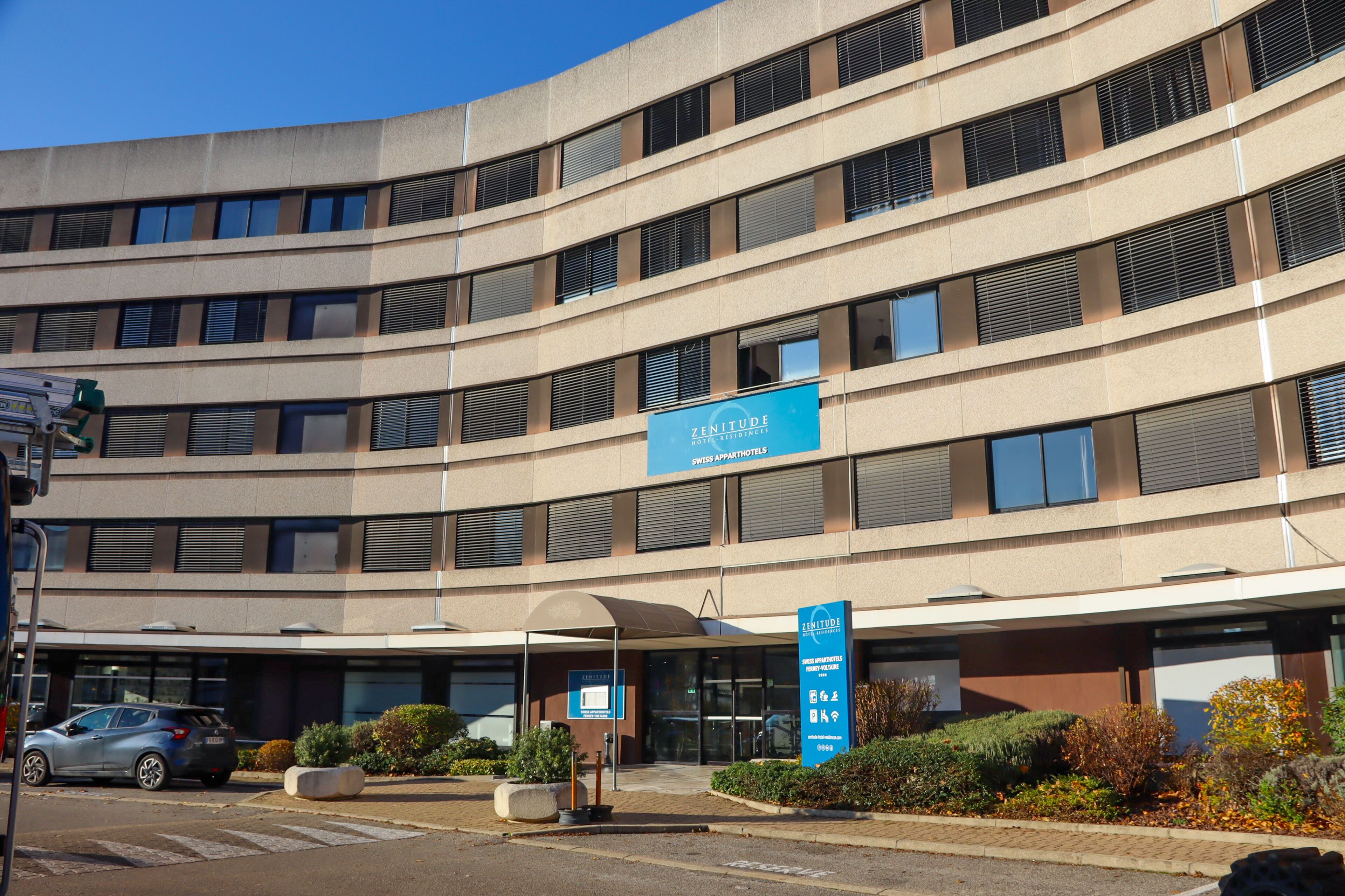 Façade de l’hébergement